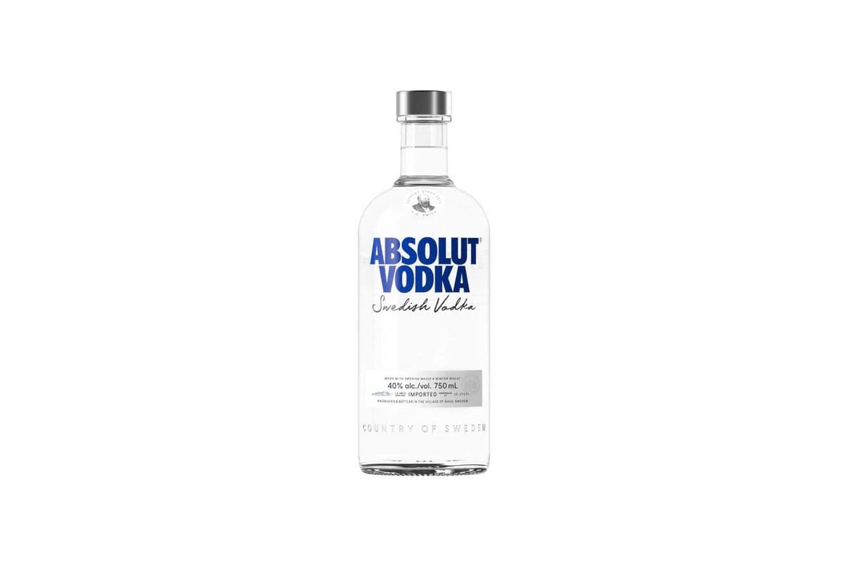 *Absolut Vodka 750ML (1 x 750ML)