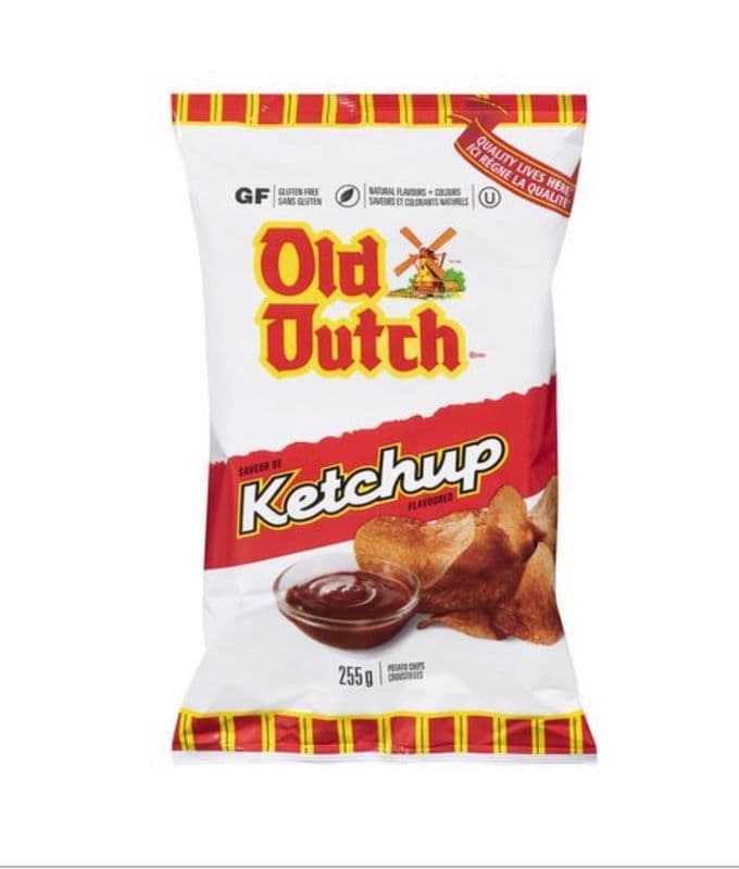 Old dutch Ketchup flavoured (255g) (260 Cal)