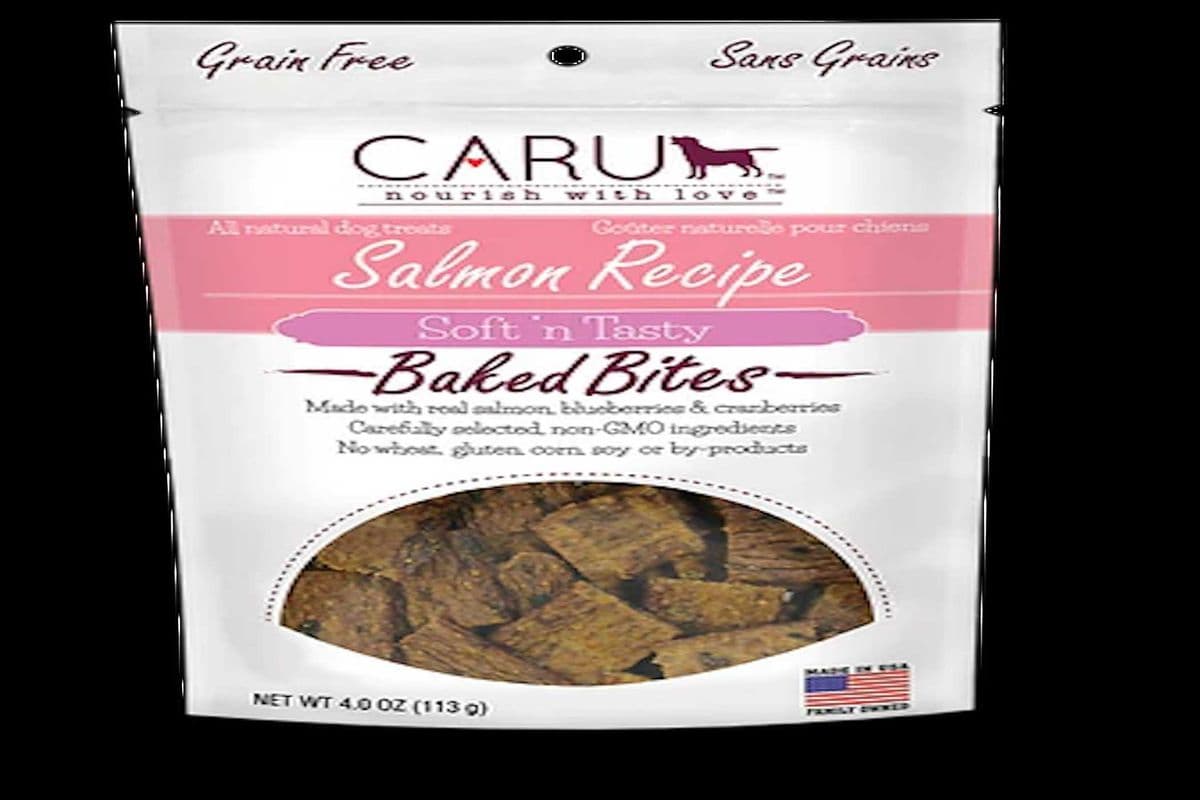 Caru Natural Salmon Recipe Bites for Dogs (113g)