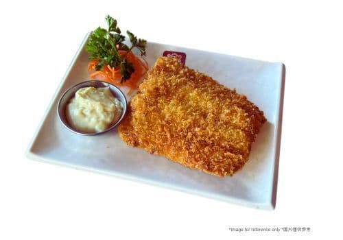 日式吉列魚排 (附塔塔醬)🐟 / Deep Fried Fish Cutlet w/ Tartar Sauce🐟