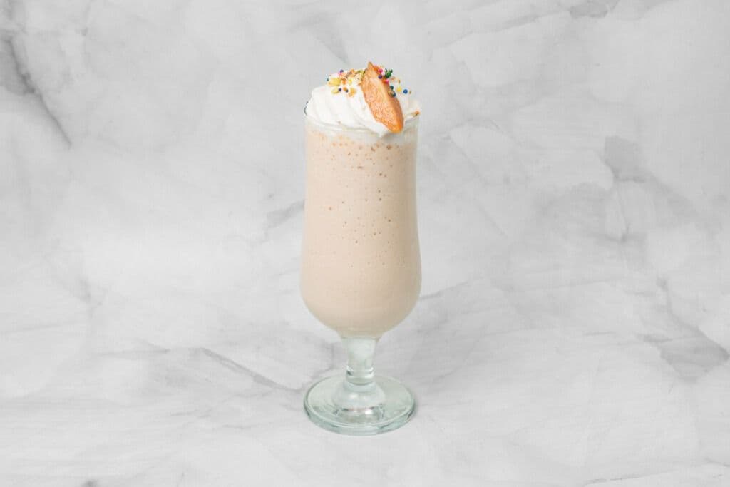 Vegan Chikoo Shake (Oat Milk)