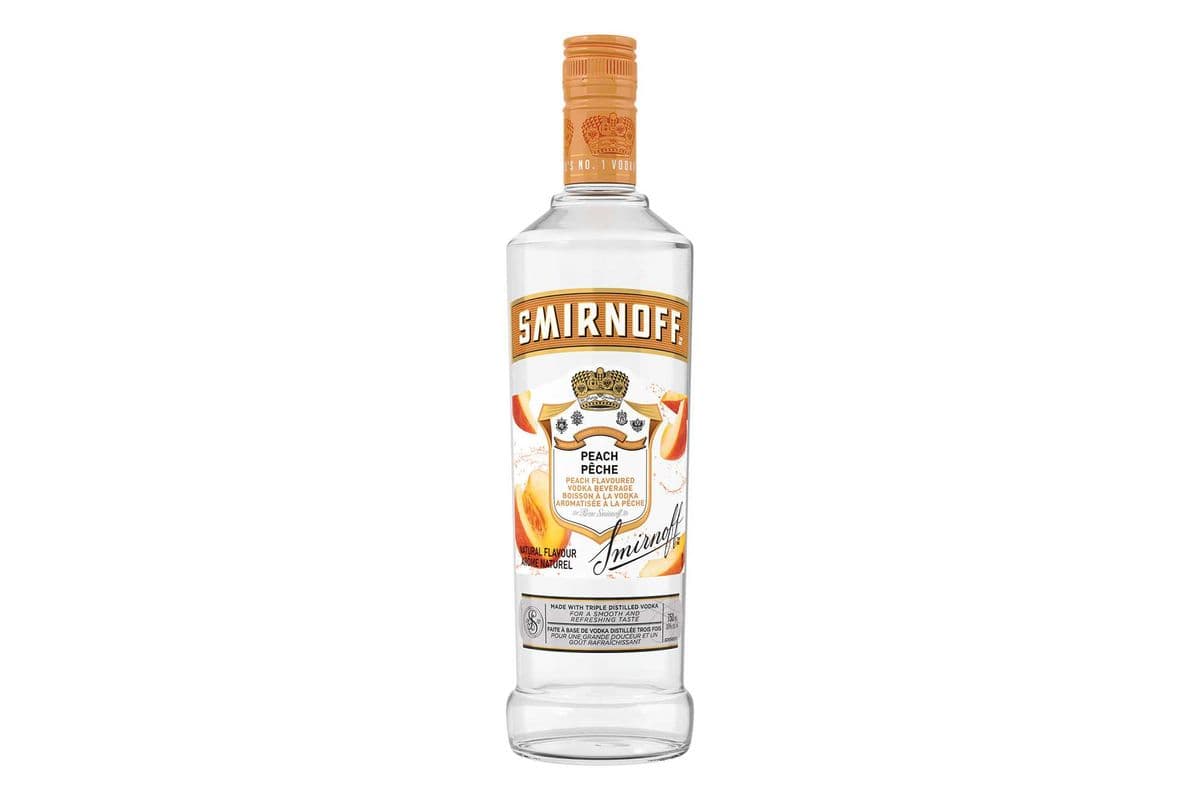 Smirnoff Peach Vodka (1 x 750 ml)