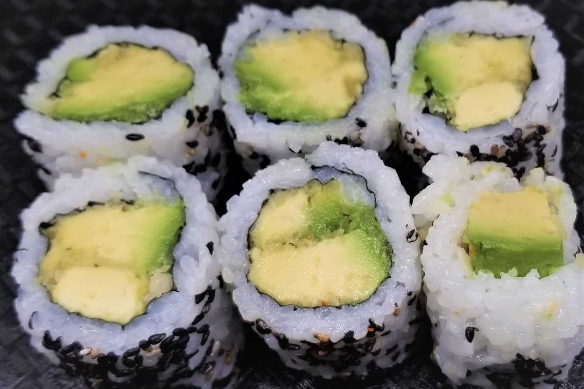 34. Hosomaki à l'avocat
