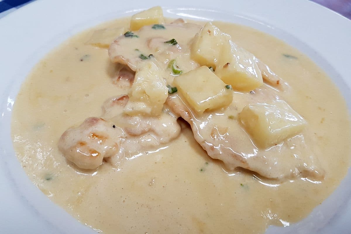 Chicken all'Ananas