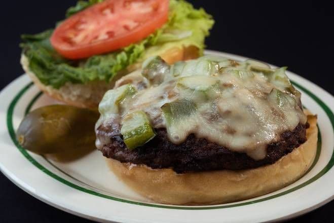 Mushroom Burger Platter