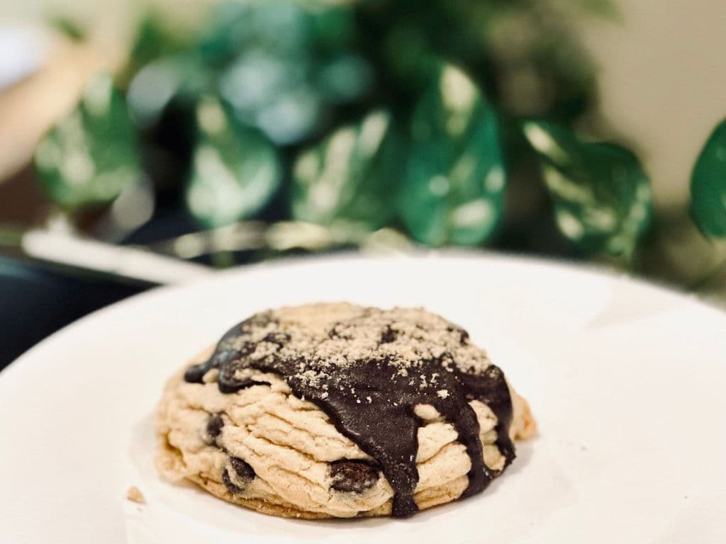Vegan Smores Filled Gourmet Cookie