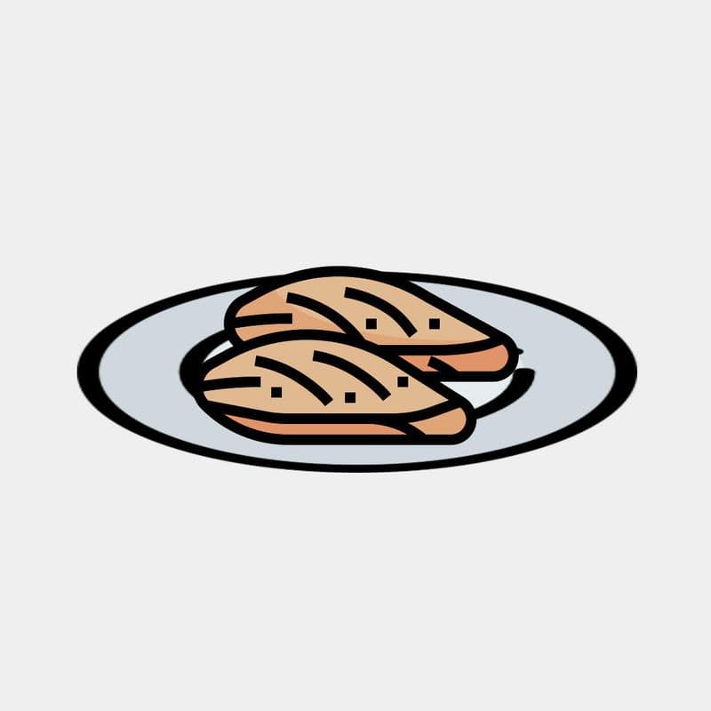 Filet de poulet grillé / Grilled Chicken Fillet