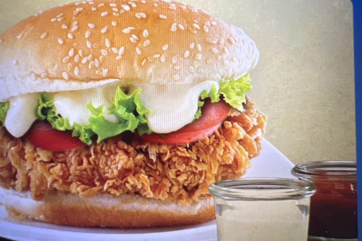 Chicken burger