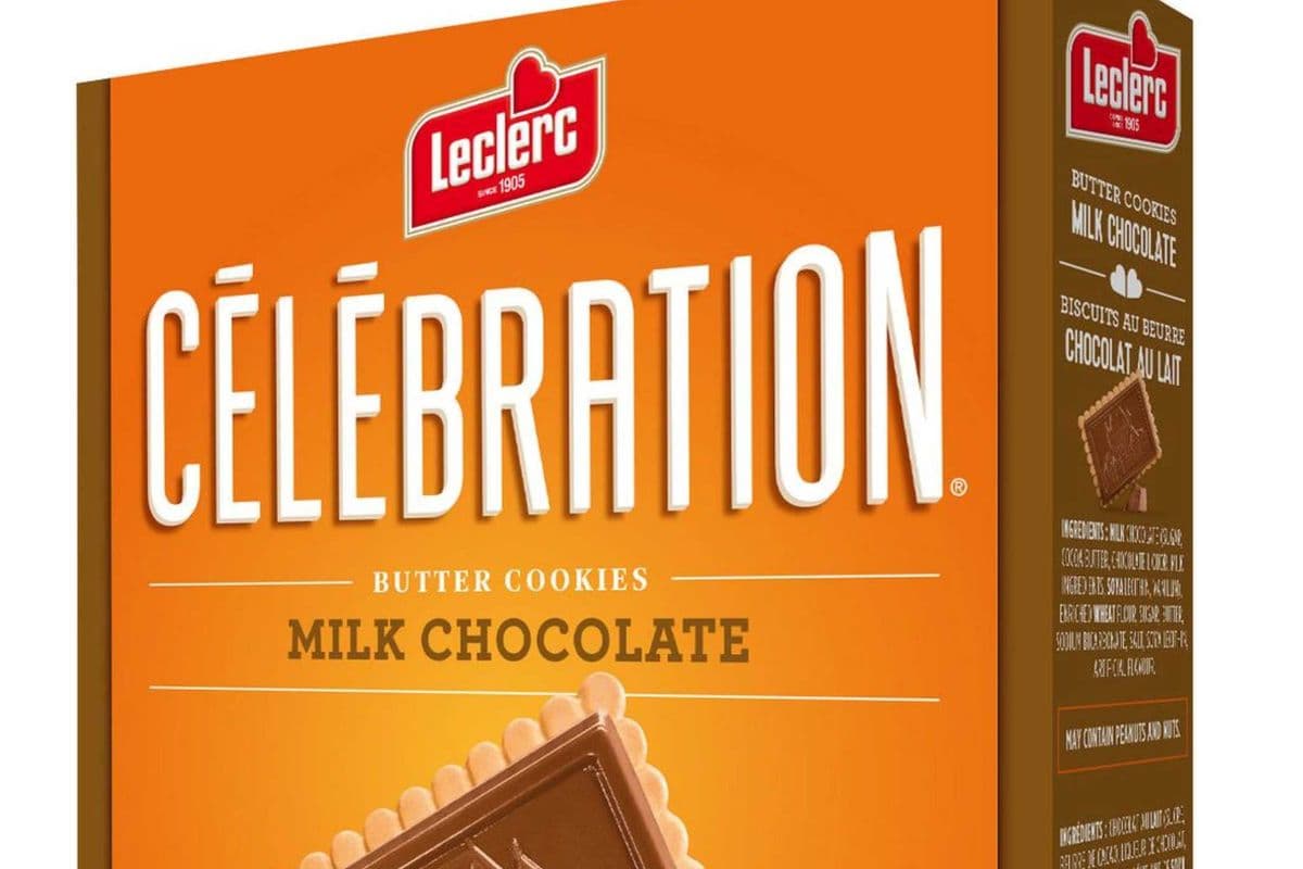 Celebration Biscuits au Beurre Chocolat au Lait/Milk Chocolate Butter Cookies (240g)