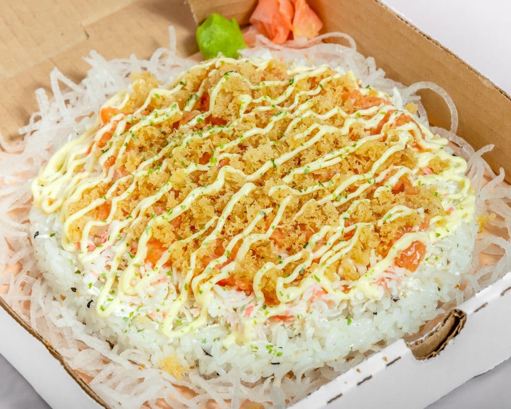 SNOWFLAKE SUSHI PIZZA