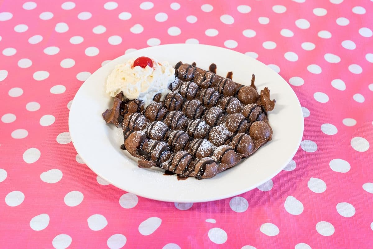Chocolate Bubble Waffle
