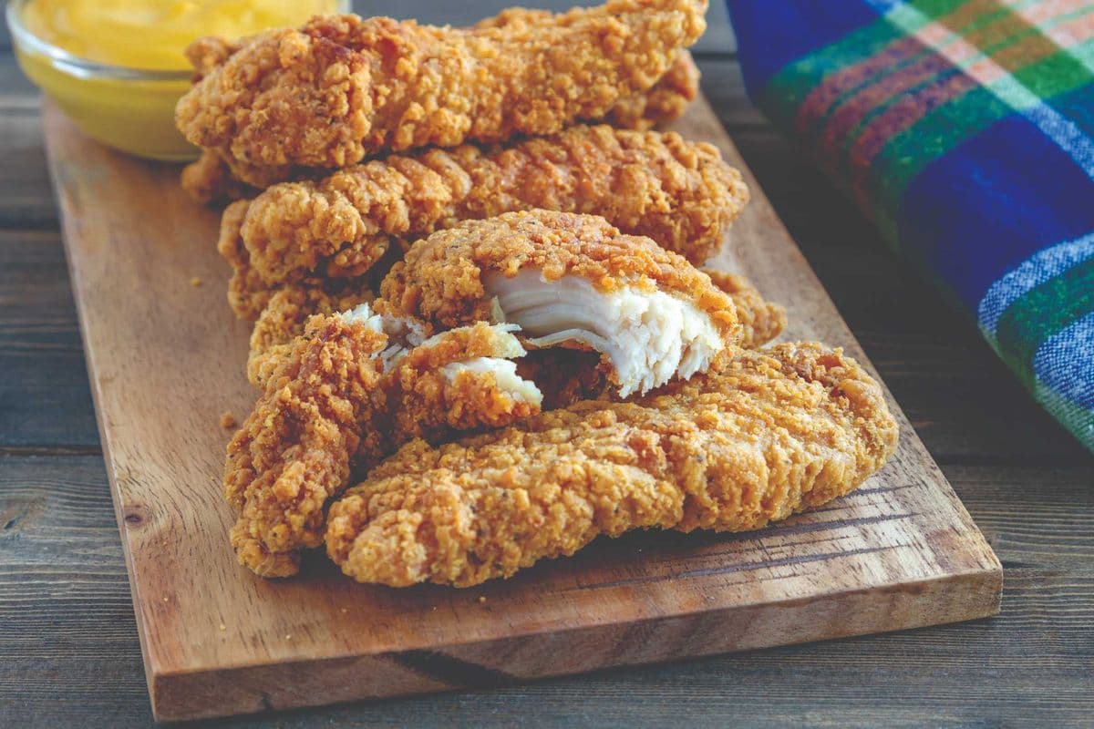 Lanières de poulet (3 mcx) (3 lanières)