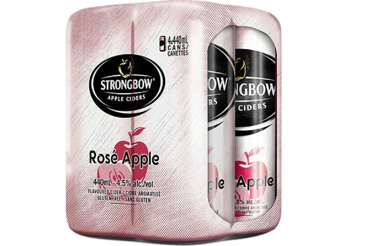 Strongbow Rose (4 Pack Cans) (4 x 440 ml Cans)