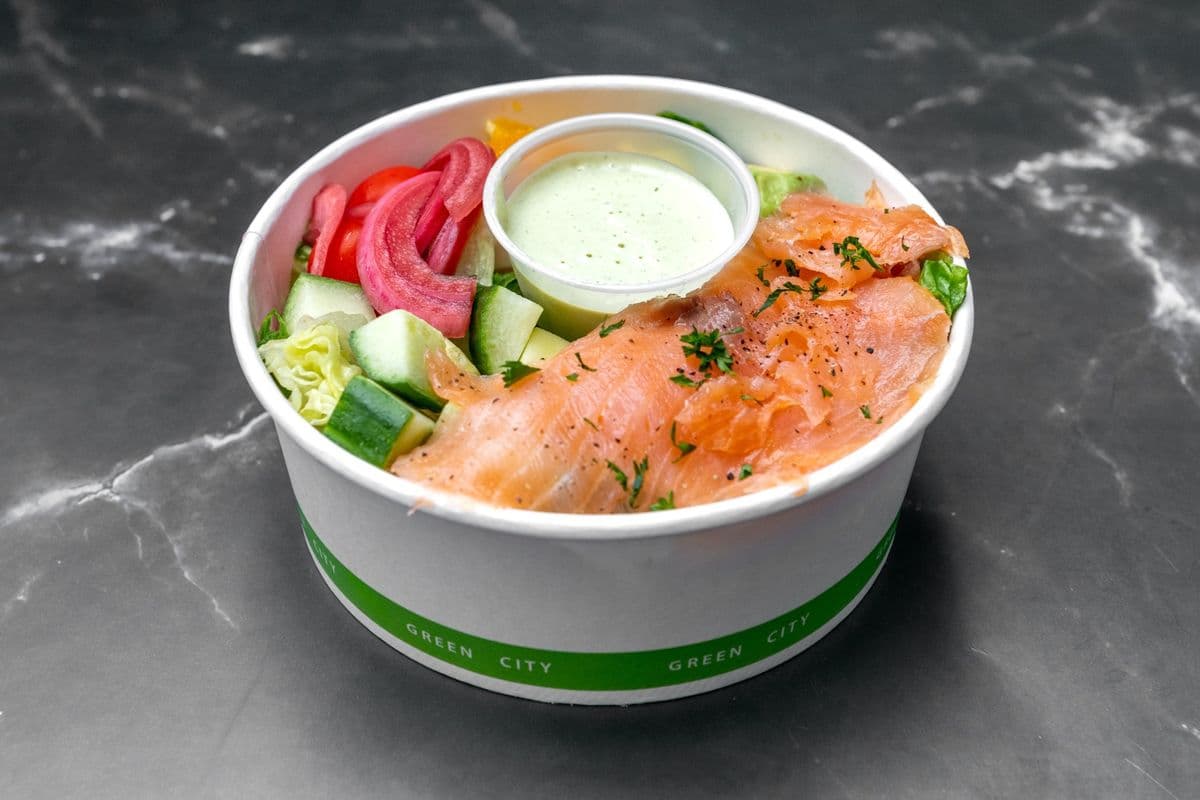 Salmon Salad Bowl