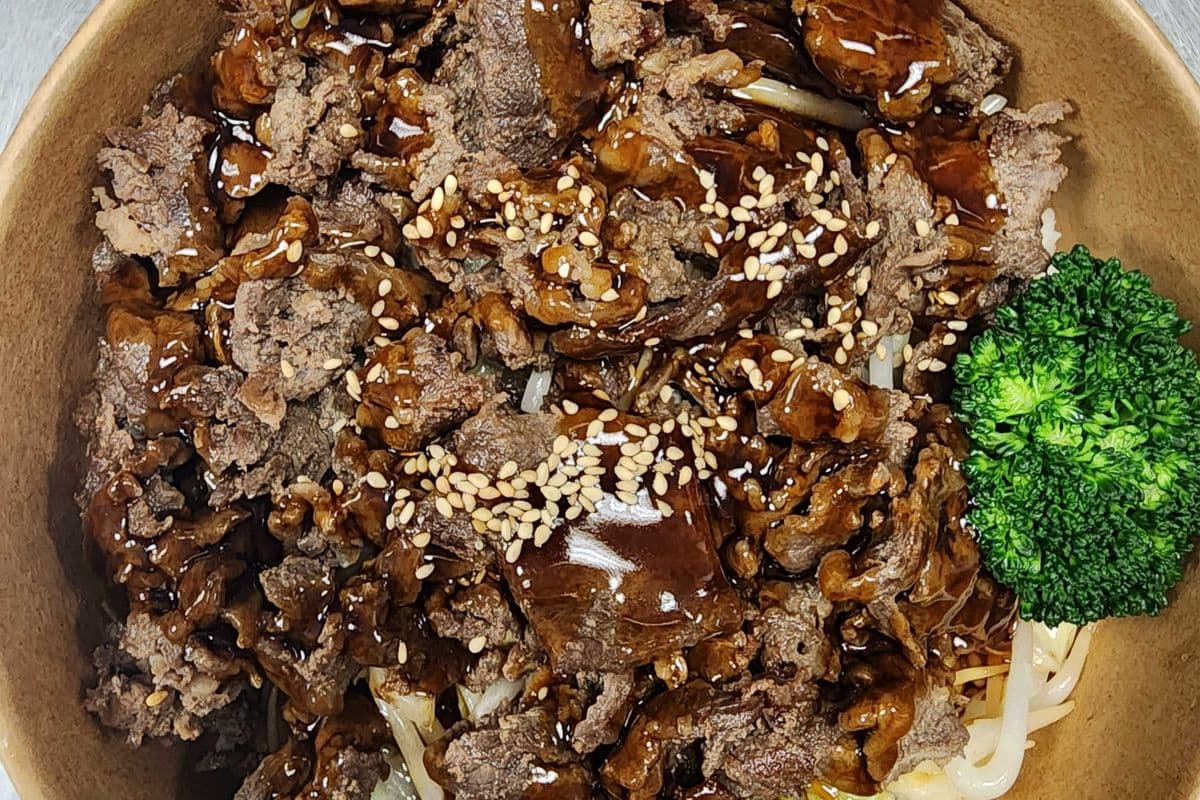 Beef Teriyaki on Rice