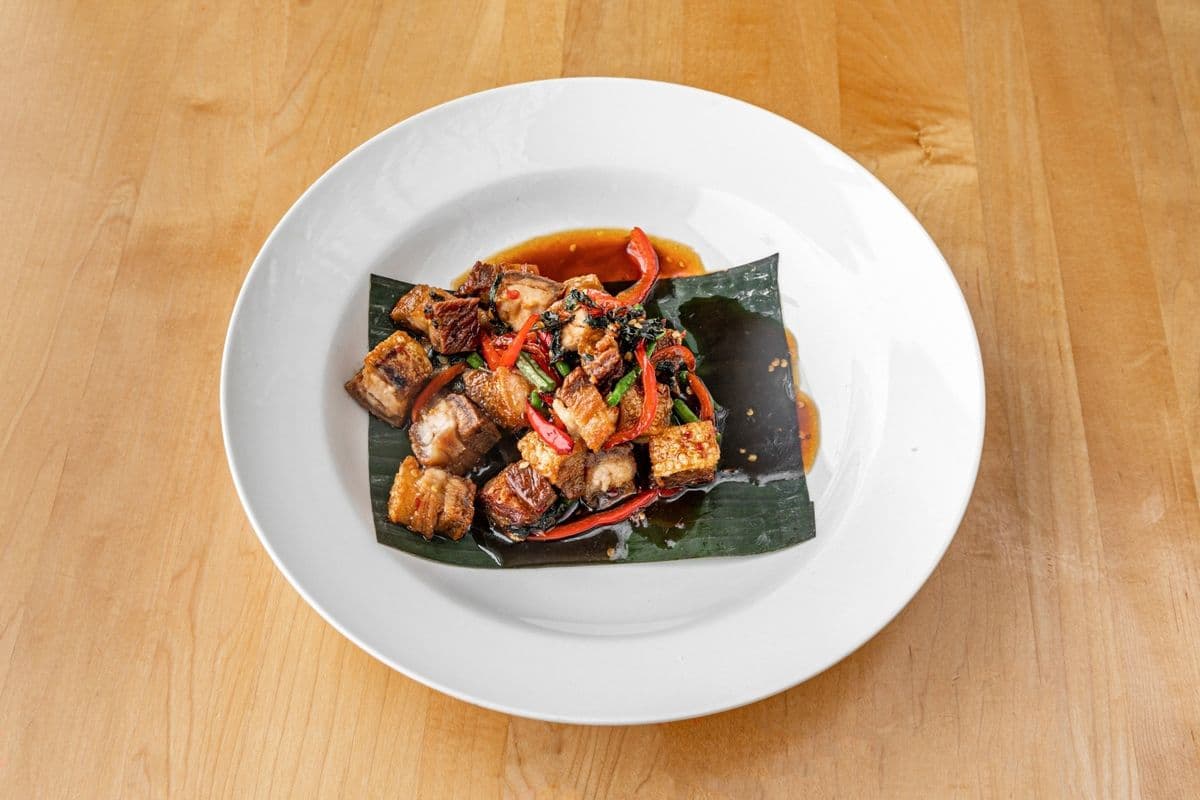 Kra Prao with Crispy Pork