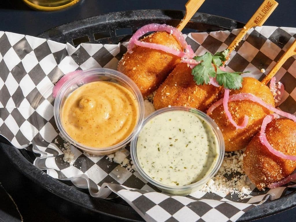 Mini Street Corn Dawgs