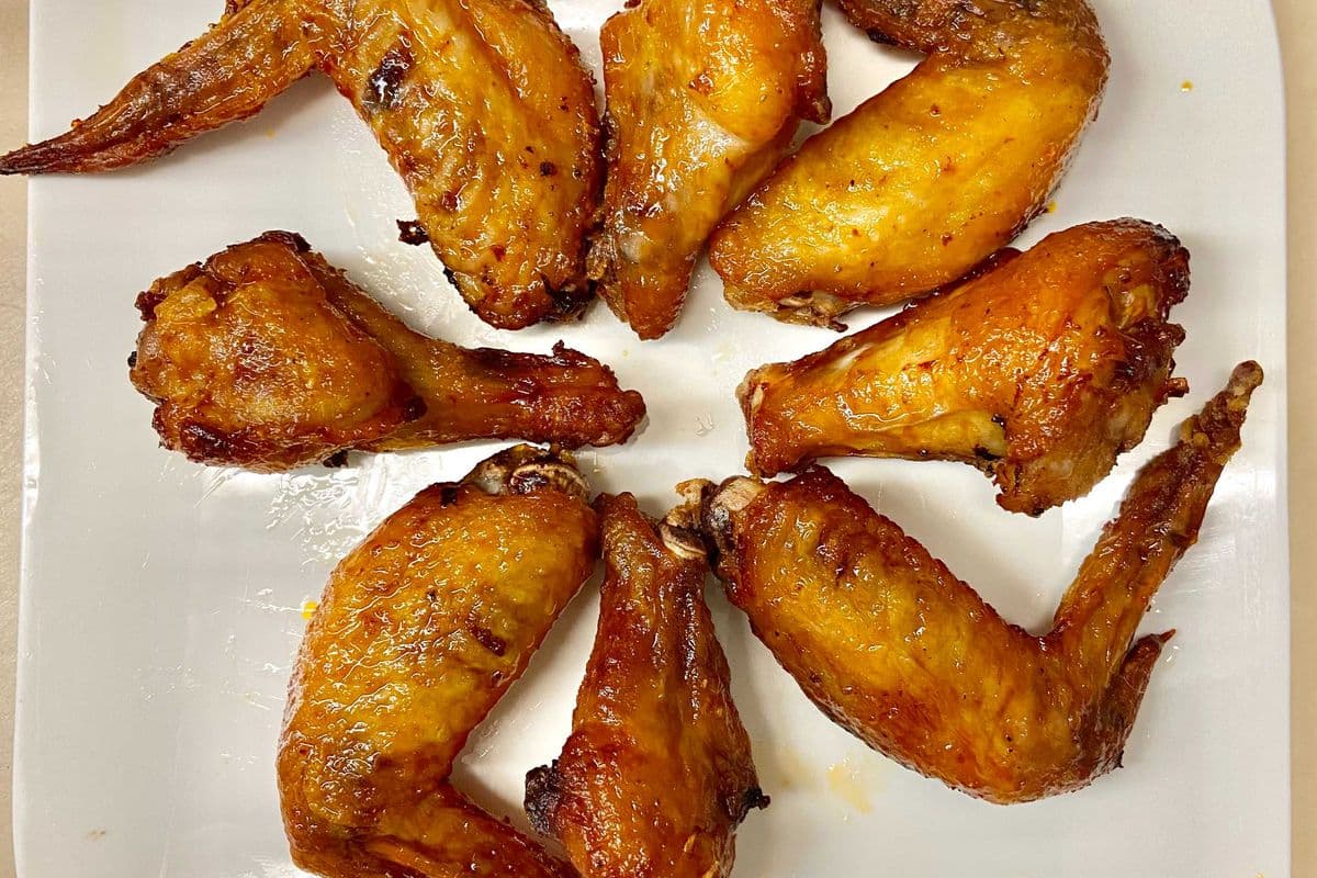 C2 Chicken Wings (8 pcs) and Sticky Rice