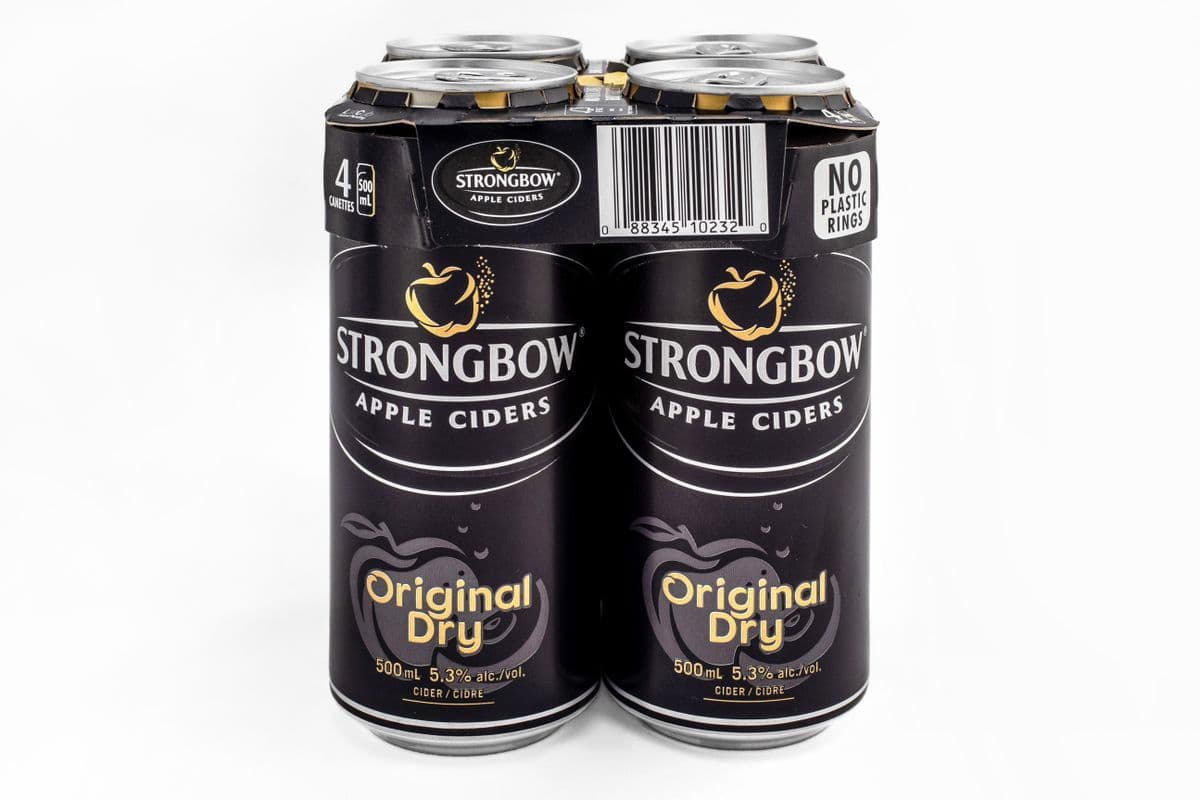 Strongbow Dry (500 ml) (4 Cans) (4 x 500ml)