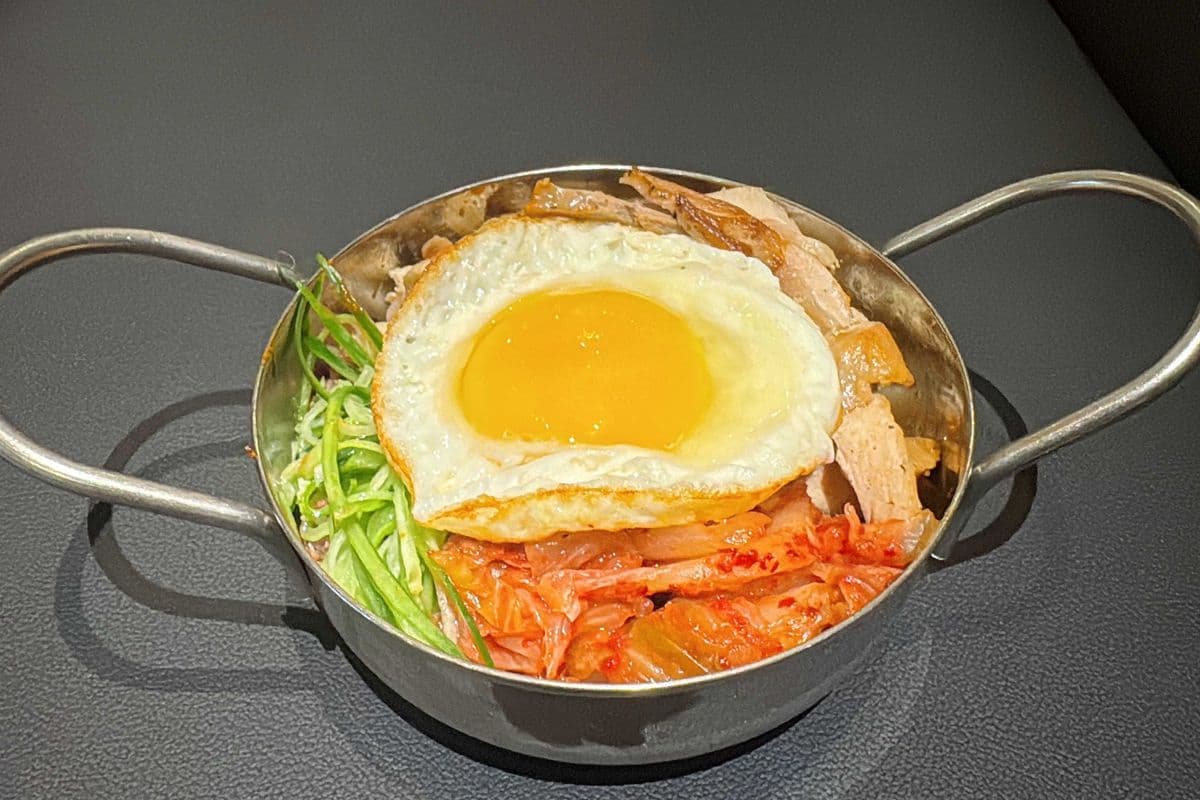 Bibimbap (chicken and vegetable)
