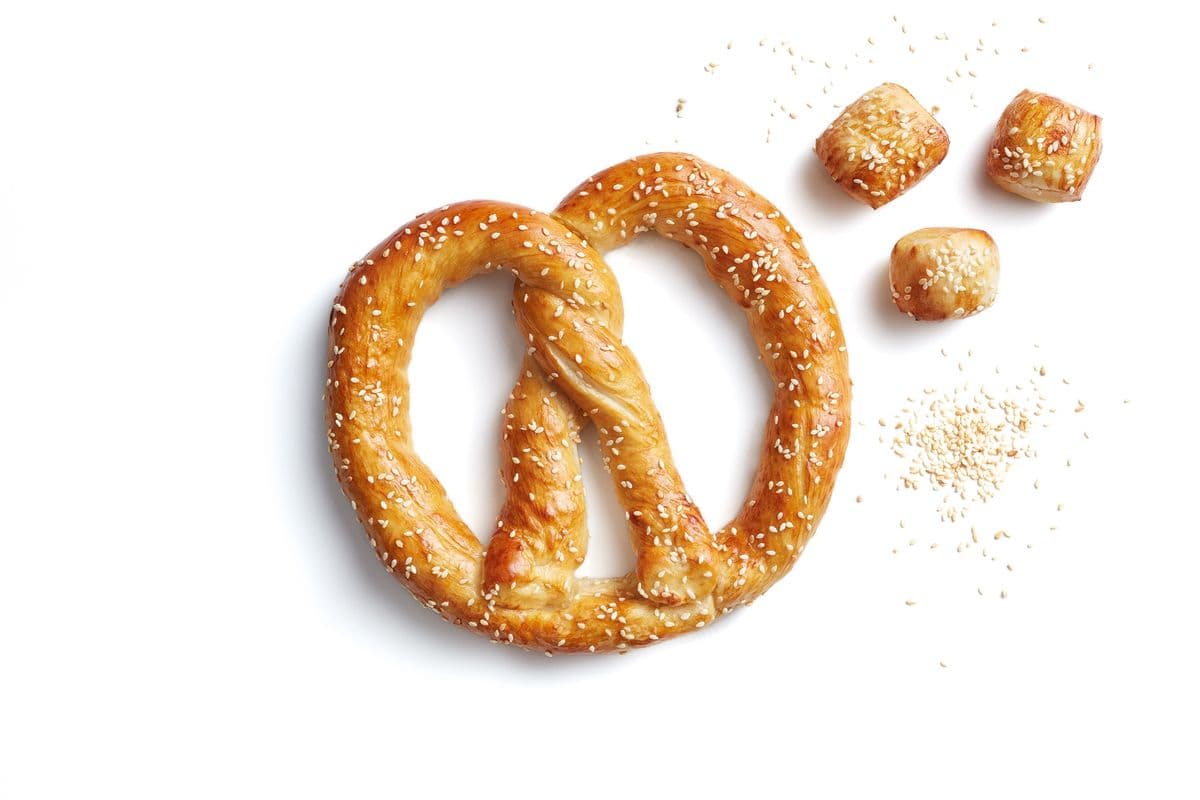 Sesame Pretzel