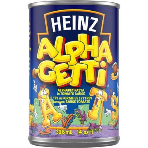 Heinz Pasta Alphagetti 398ml