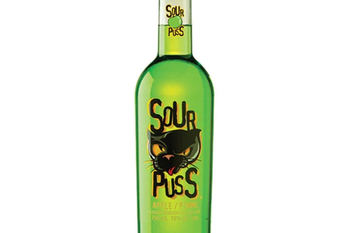 Sour Puss Green Apple (1 x 750 ml)