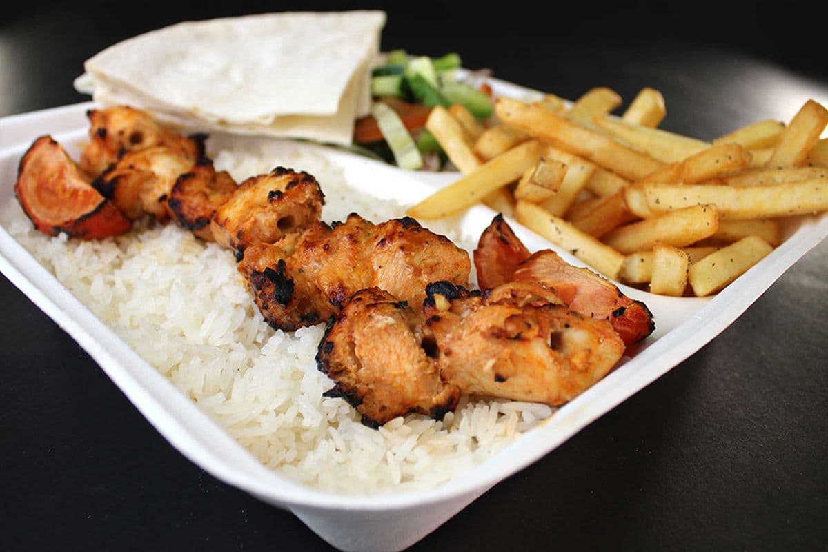 Chicken Kebab Plate