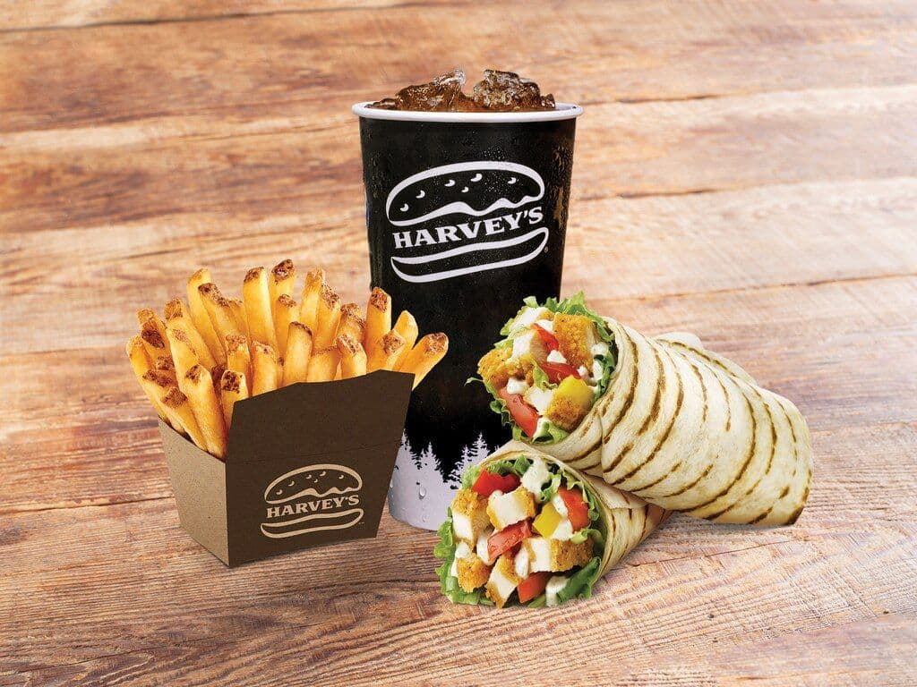 Crispy Chicken Wrap Combo