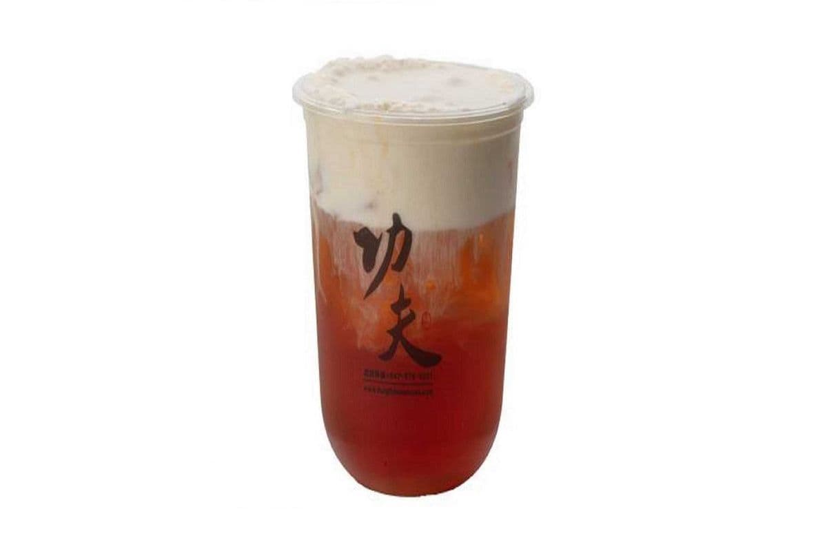 Cheese Milk Foam Black Tea (L)