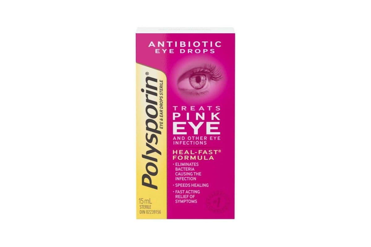 POLYSPORIN PINK EYE DROPS (15 ml)