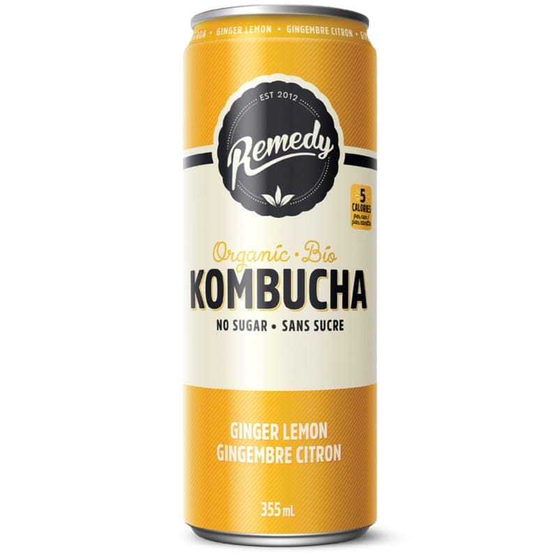 Remedy Kombucha | Ginger Lemon