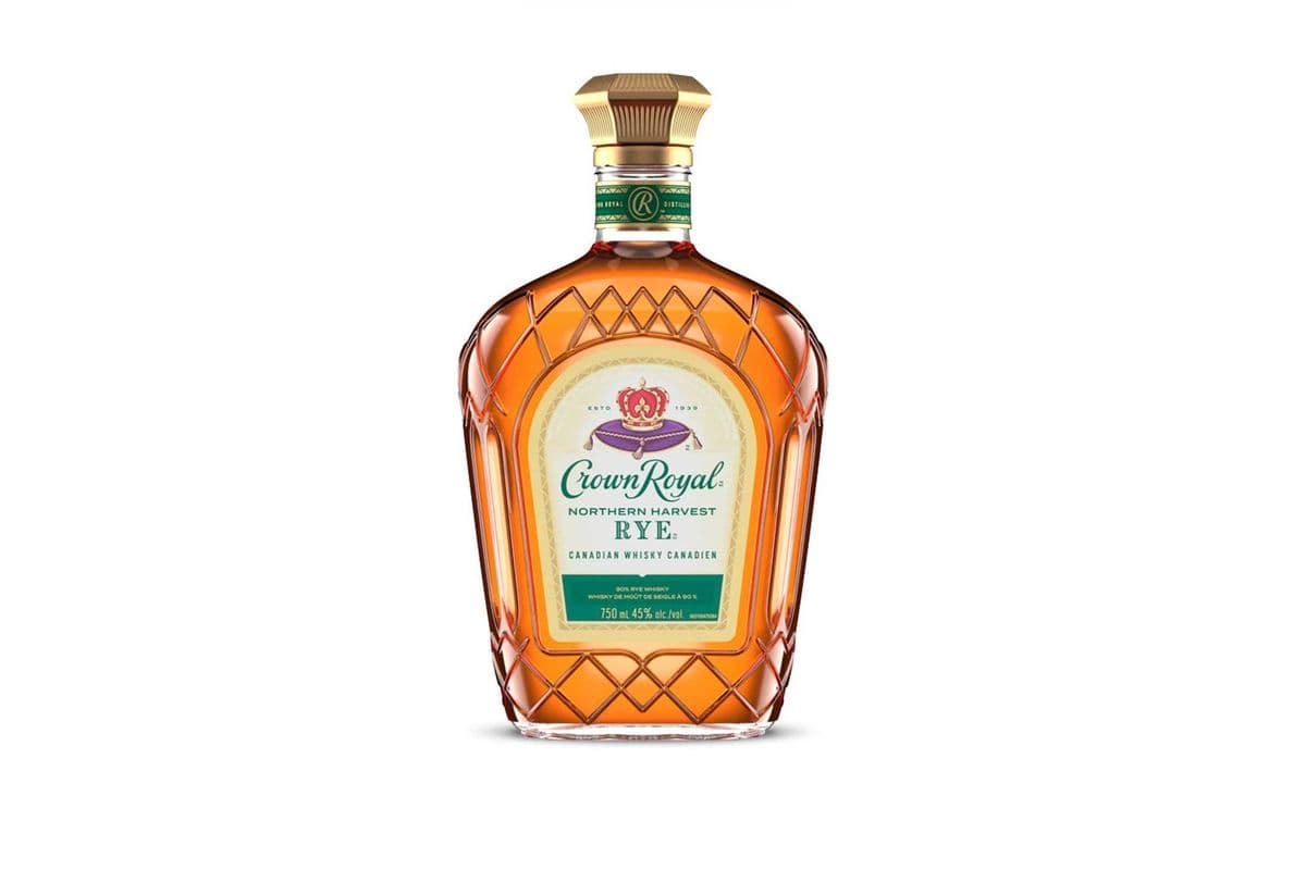 Crown Royal Fine Deluxe Canadian Whiskey Northern Harvest Rye (1 x 750ml)