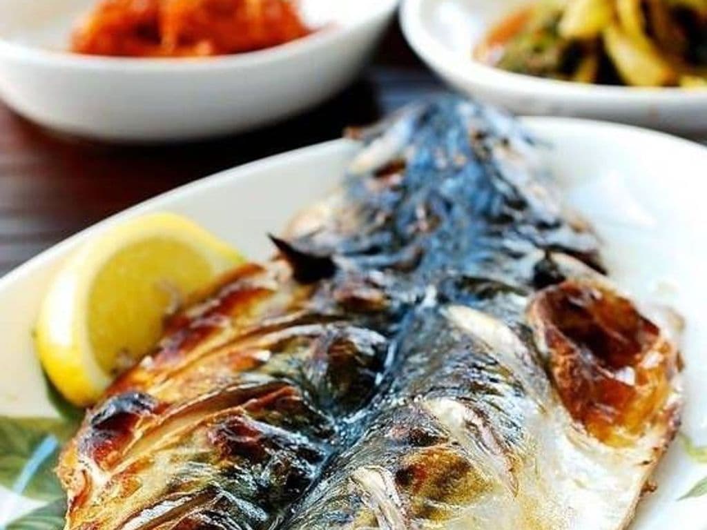 Grilled Mackerel (고등어/烤鯖魚)