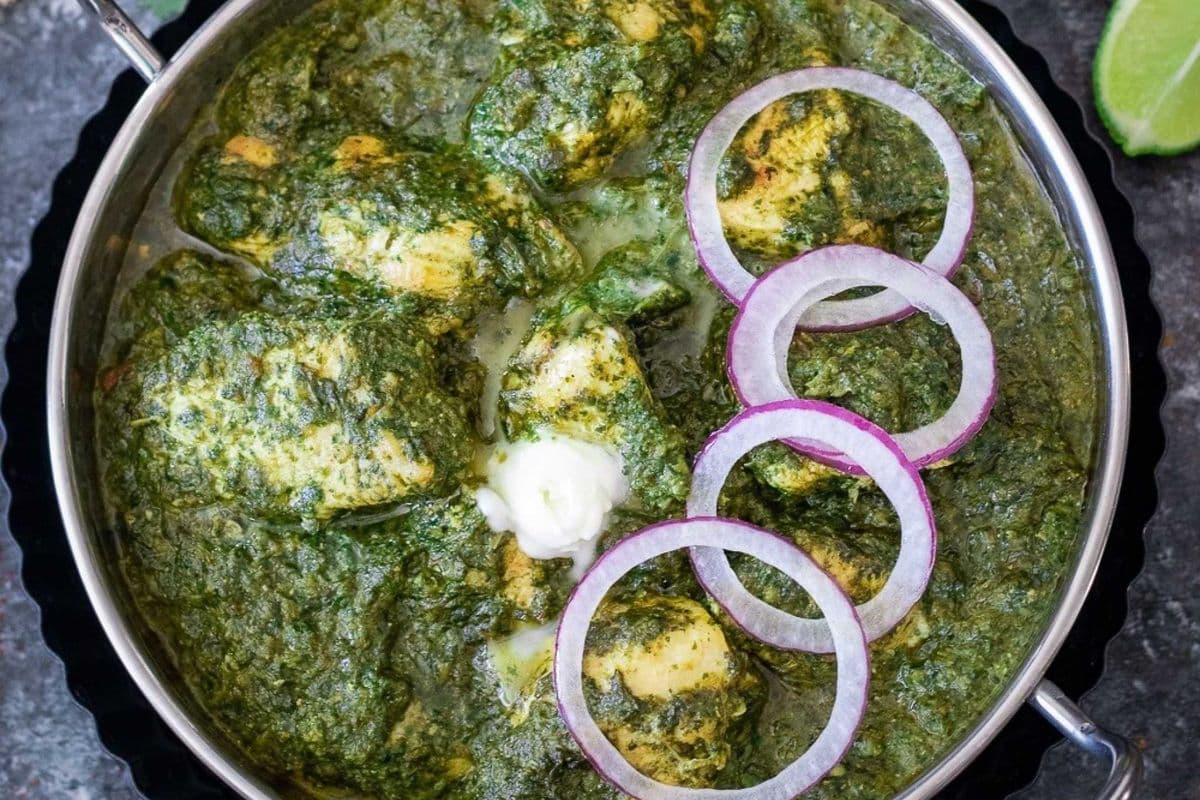 Palak/Saag Chicken