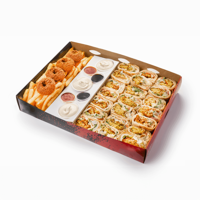 Falafel Family platter