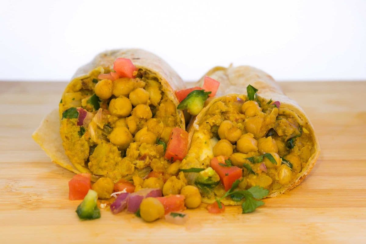Chana Masala Frankie (Vegetarian)