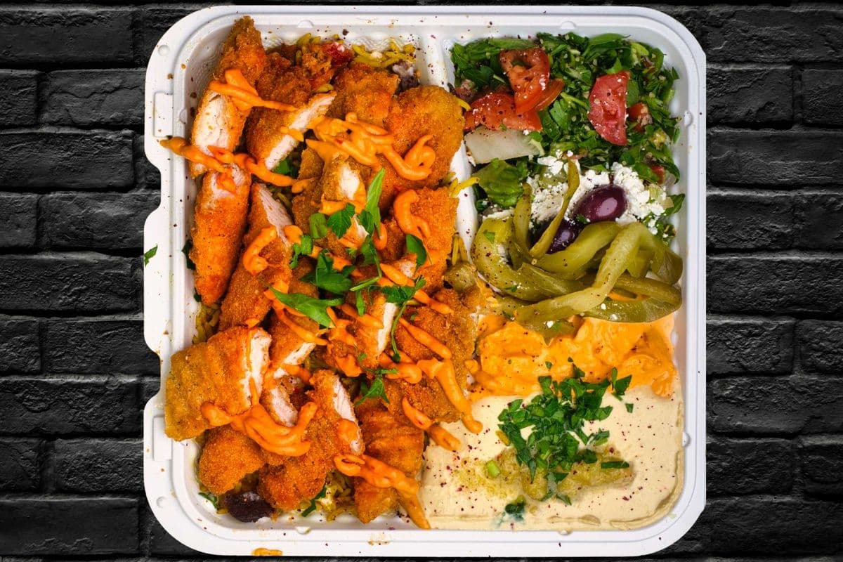 Super Size Crispy Chicken Platter