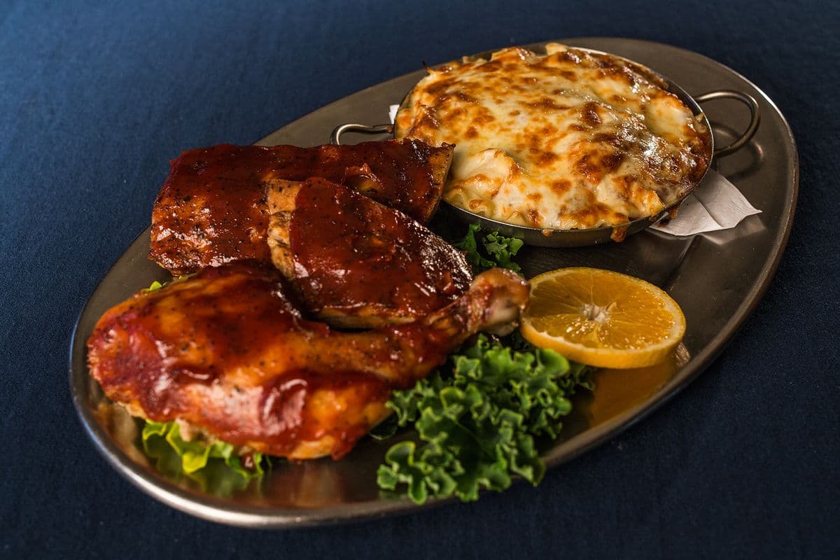 BBQ Spareribs and Chicken Combo