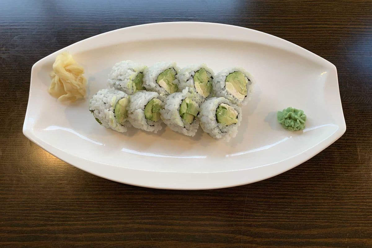 Avo and Cream Cheese Roll
