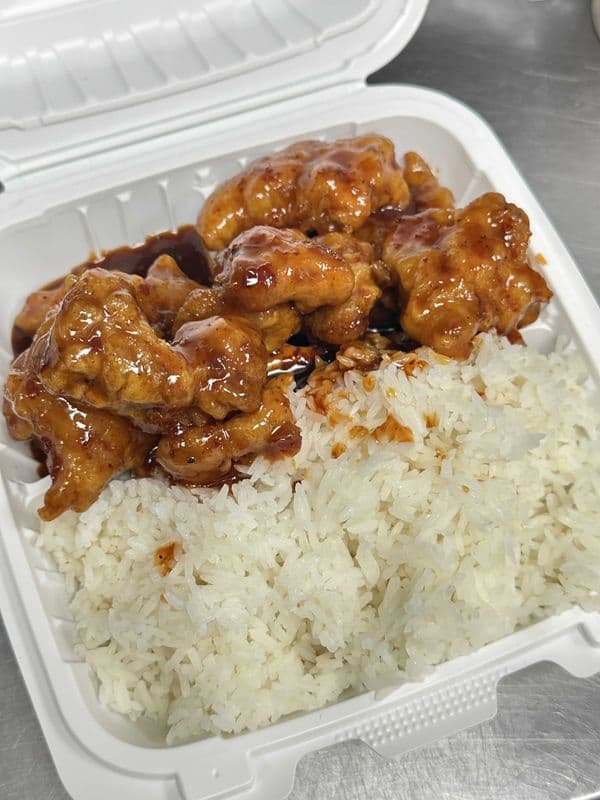 L1. General Tao's Chicken Lunch Box 左宗鸡盖饭
