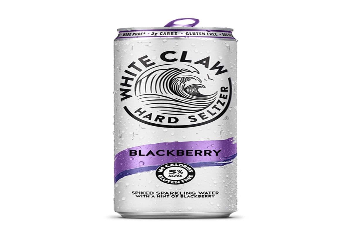 WHITE CLAW BLACKBERRY HARD SELTZER (1 x 473 ML)