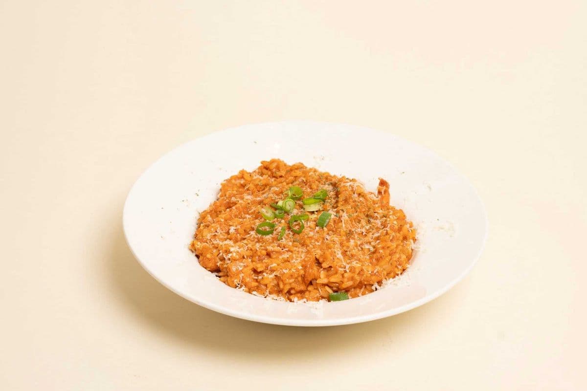 Shrimp Tomato Risotto