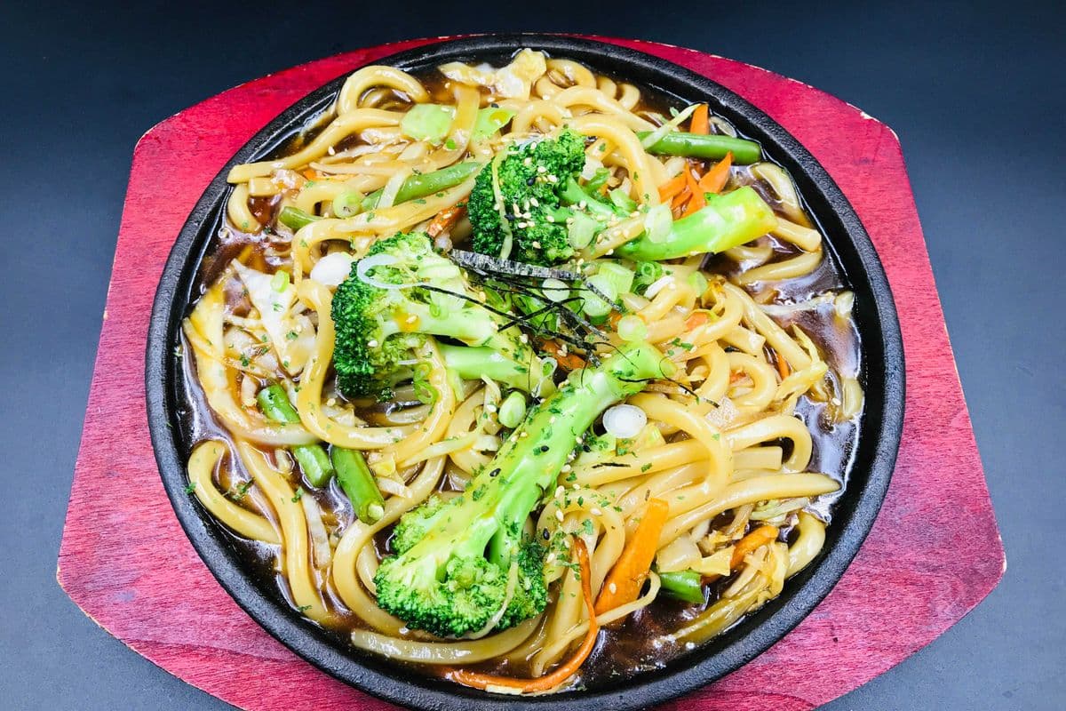 --Vegetable Yaki Udong