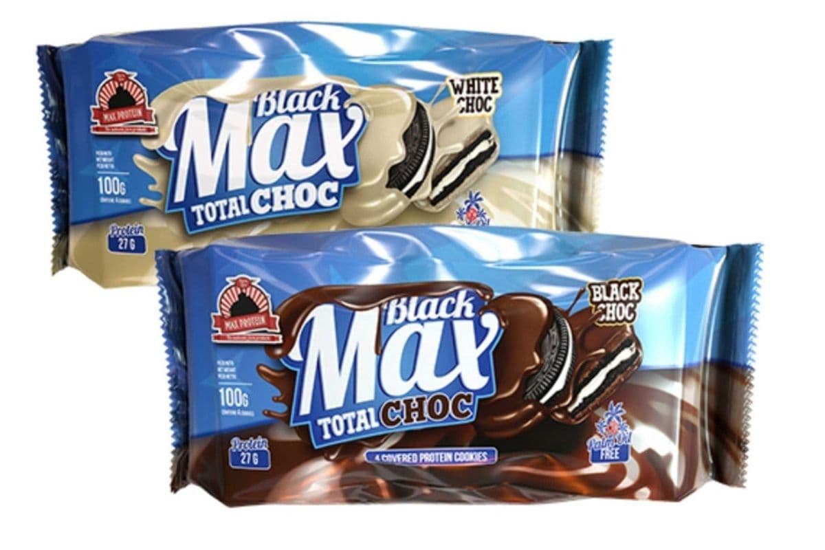Black Max Total Chocolate Cookies