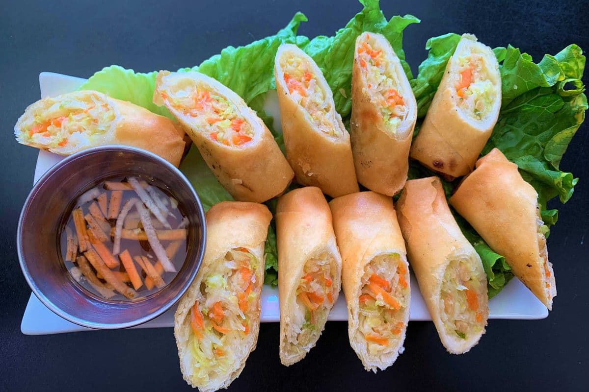 1B. Veggie Spring Rolls (5 pcs)