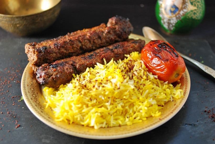 Koobideh Kebab (White)