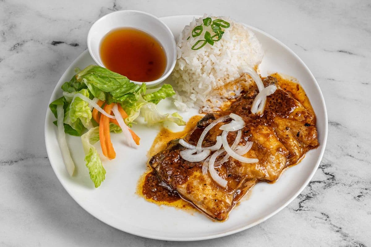 V06. Pleurotes royaux grillés à la poêle | Grilled King Oyster Mushrooms | Nấm đùi gà nướng