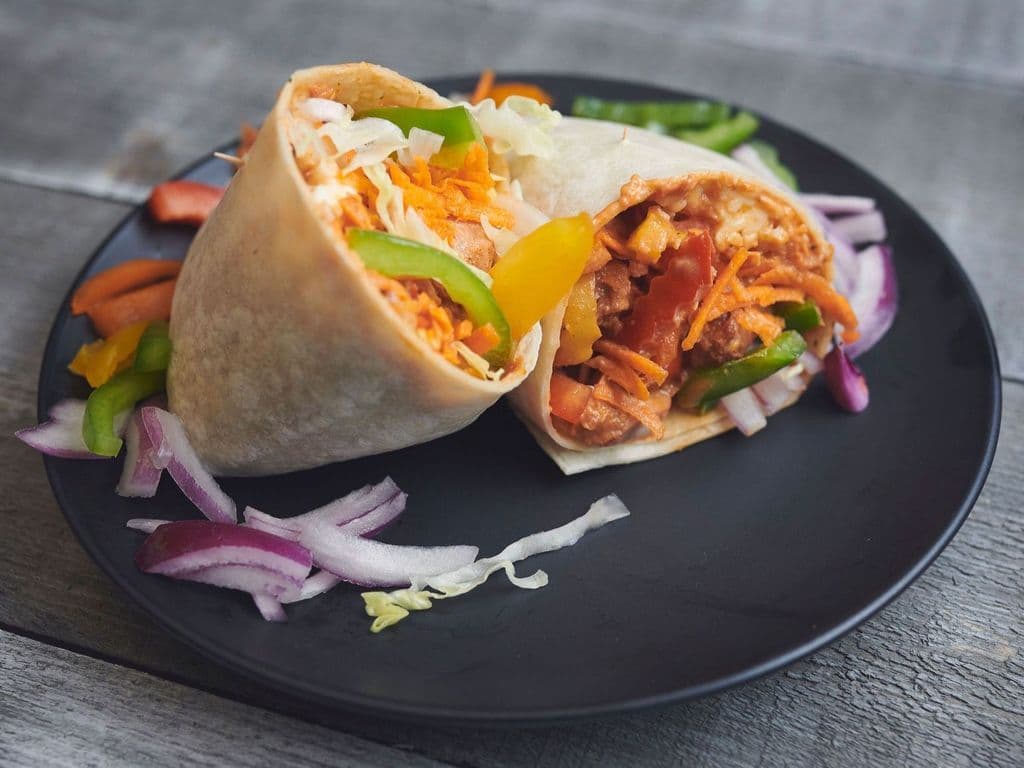 Butter Chicken Wrap