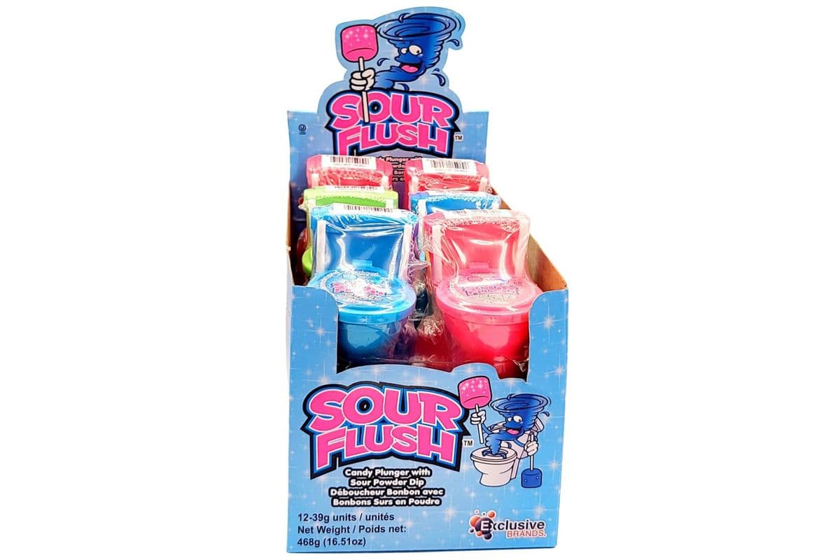 Sour Flush Candy Plunger